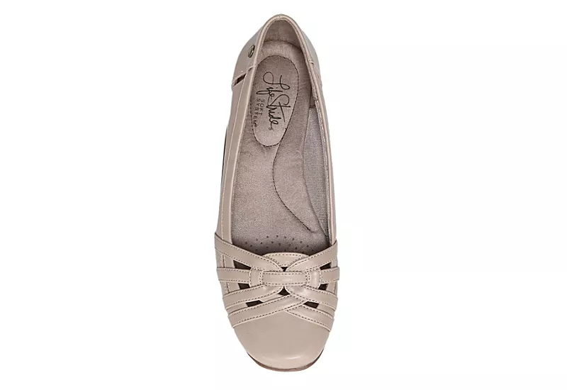 Lifestride Womens Diverse Flat - Beige 6 Lifestride Womens Diverse Flat - Beige - Image 6