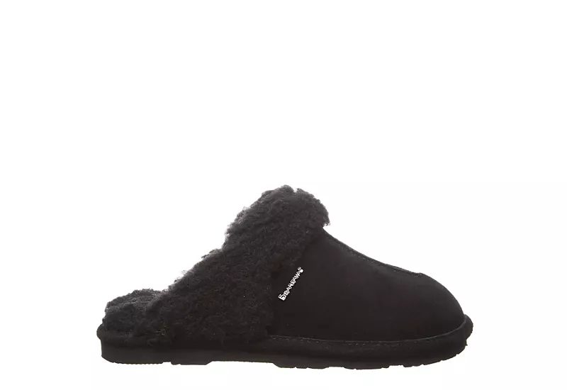 Bearpaw Womens Loketta Slipper - Black 2 Bearpaw Womens Loketta Slipper - Black - Image 2