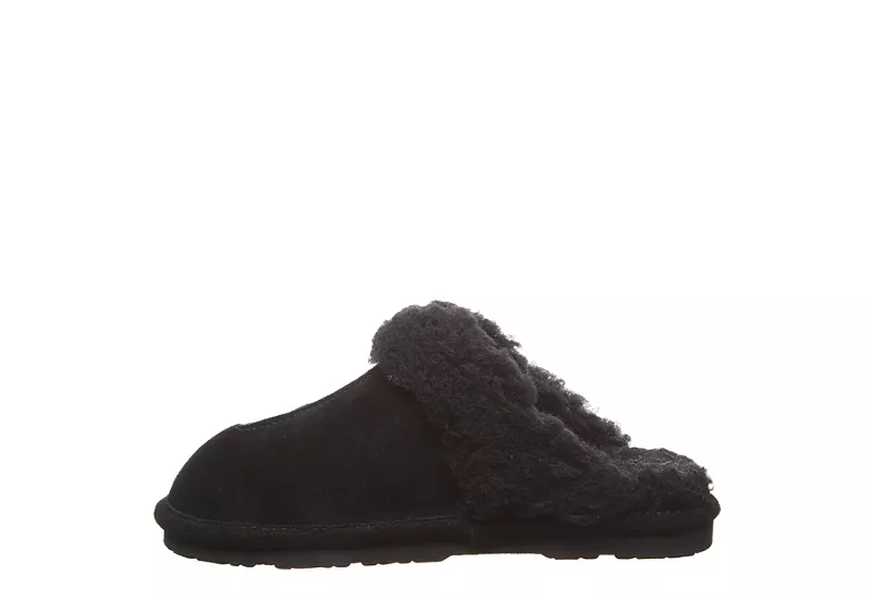 Bearpaw Womens Loketta Slipper - Black 3 Bearpaw Womens Loketta Slipper - Black - Image 3