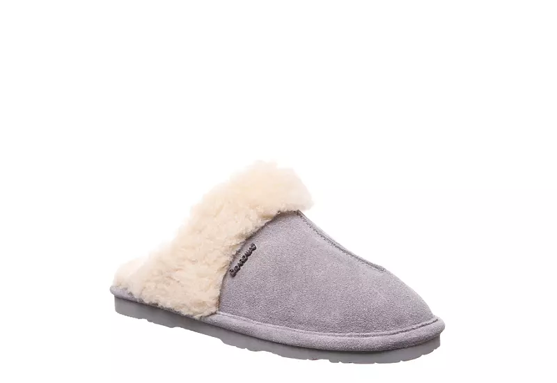 Bearpaw Womens Loketta Slipper - Grey 1 Bearpaw Womens Loketta Slipper - Grey
