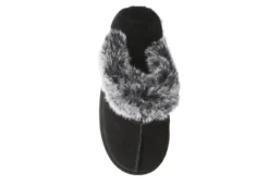 Bearpaw Womens Loki Ii Slipper - Black -Comfy Steps Sales Store US 01 100258 05