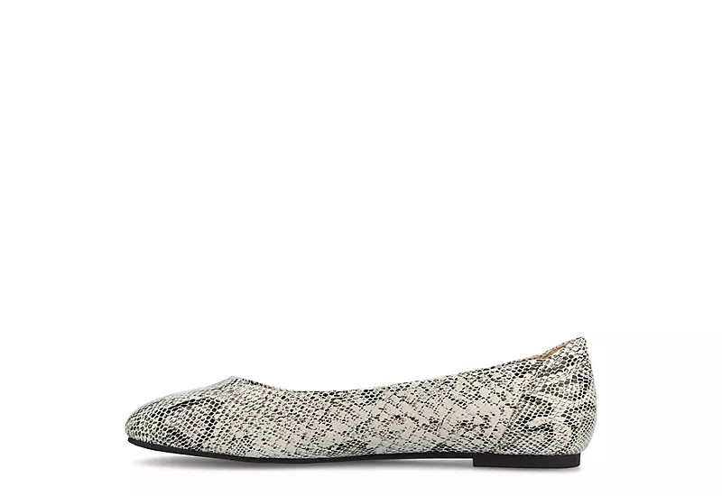 Journee Collection Womens Kavn Flat - Snake 4 Journee Collection Womens Kavn Flat - Snake - Image 4