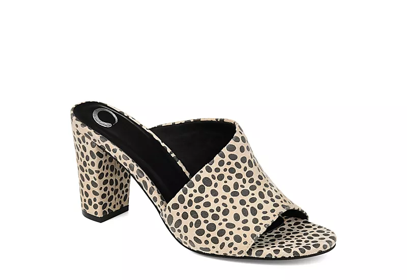 Journee Collection Womens Allea Sandal - Animal 1 Journee Collection Womens Allea Sandal - Animal