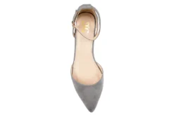 Journee Collection Womens Arkie Pump - Grey 12 Journee Collection Womens Arkie Pump - Grey -Comfy Steps Sales Store US 01 102158 05
