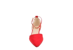 Journee Collection Womens Arkie Pump - Red -Comfy Steps Sales Store US 01 102160 02