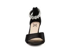 Journee Collection Womens Connor Wedge Sandal - Black 9 Journee Collection Womens Connor Wedge Sandal - Black -Comfy Steps Sales Store US 01 102215 02