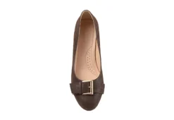 Journee Collection Womens Graysn Wedge Pump - Brown 12 Journee Collection Womens Graysn Wedge Pump - Brown -Comfy Steps Sales Store US 01 102243 05