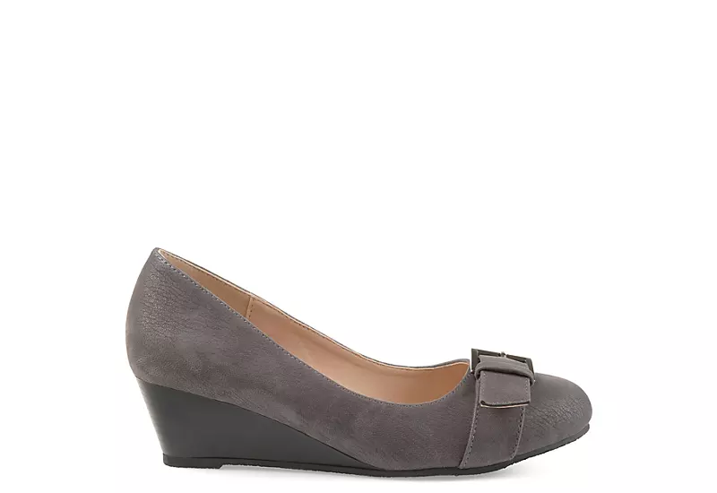 Journee Collection Womens Graysn Pump - Grey 2 Journee Collection Womens Graysn Pump - Grey - Image 2