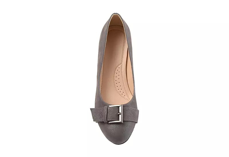 Journee Collection Womens Graysn Pump - Grey 6 Journee Collection Womens Graysn Pump - Grey - Image 6