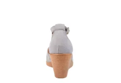 Journee Collection Womens Kedzie Wedge Sandal - Grey 11 Journee Collection Womens Kedzie Wedge Sandal - Grey -Comfy Steps Sales Store US 01 102267 04