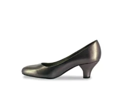 Easy Street Womens Fabulous - Pewter 10 Easy Street Womens Fabulous - Pewter -Comfy Steps Sales Store US 01 102460 03