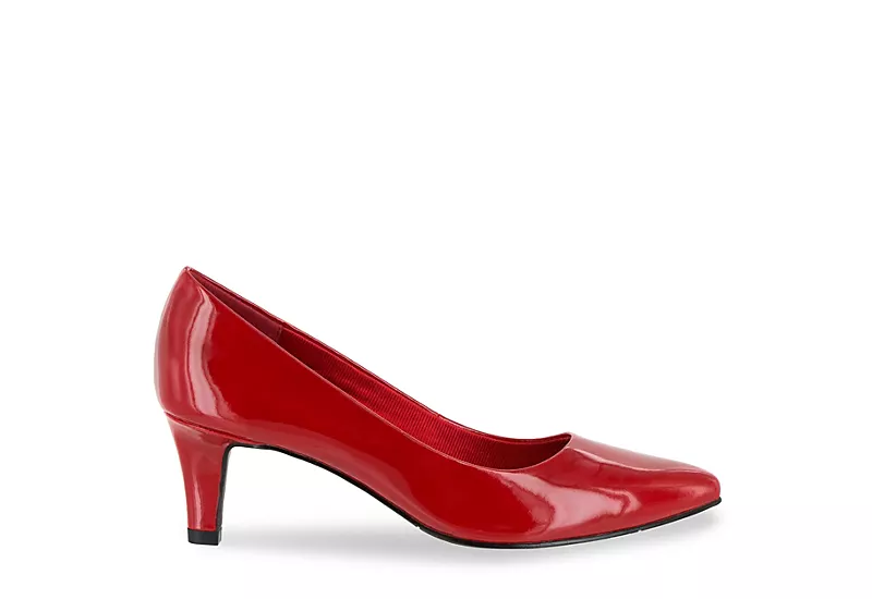 Easy Street Womens Pointe - Red 2 Easy Street Womens Pointe - Red - Image 2