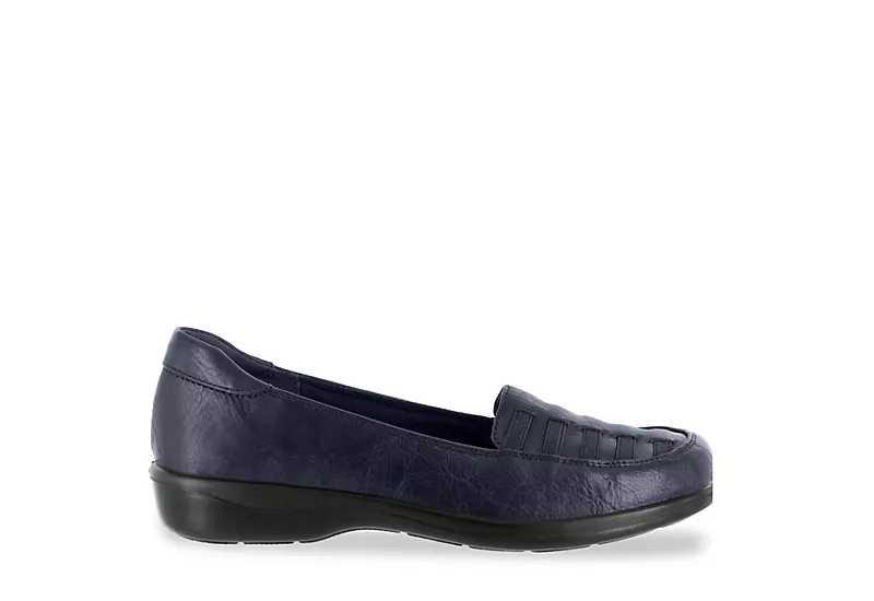 Easy Street Womens Genesis Loafer - Navy 2 Easy Street Womens Genesis Loafer - Navy - Image 2