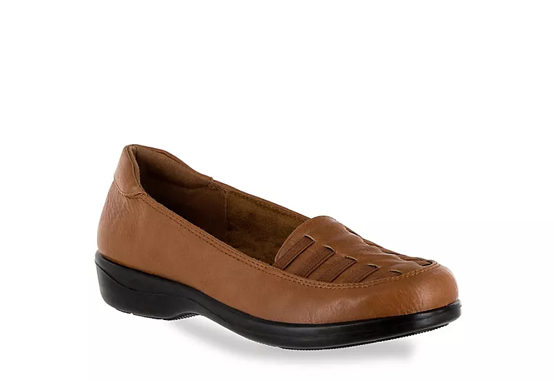 Easy Street Womens Genesis Loafer - Tan 1 Easy Street Womens Genesis Loafer - Tan