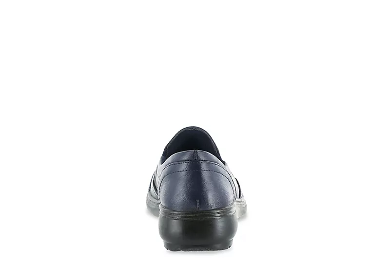 Easy Street Womens Ultimate Slip On Sneaker - Navy 5 Easy Street Womens Ultimate Slip On Sneaker - Navy - Image 5