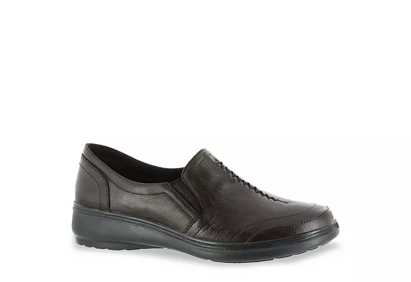 Easy Street Womens Ultimate Slip On Sneaker - Brown 1 Easy Street Womens Ultimate Slip On Sneaker - Brown