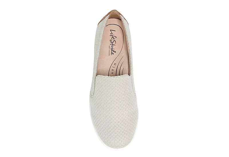 Lifestride Womens Next Level Loafer - Off White 6 Lifestride Womens Next Level Loafer - Off White - Image 6