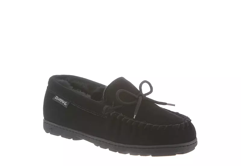 Bearpaw Womens Mindy Wide Slipper - Black 1 Bearpaw Womens Mindy Wide Slipper - Black