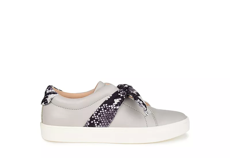 Journee Collection Womens Ash Sneaker - Grey 2 Journee Collection Womens Ash Sneaker - Grey - Image 2