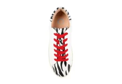 Journee Collection Womens Erica Sneaker - Zebra 12 Journee Collection Womens Erica Sneaker - Zebra -Comfy Steps Sales Store US 01 103120 05