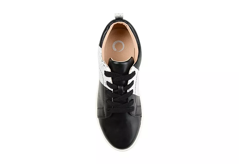 Journee Collection Womens Raaye Sneaker - Black 6 Journee Collection Womens Raaye Sneaker - Black - Image 6