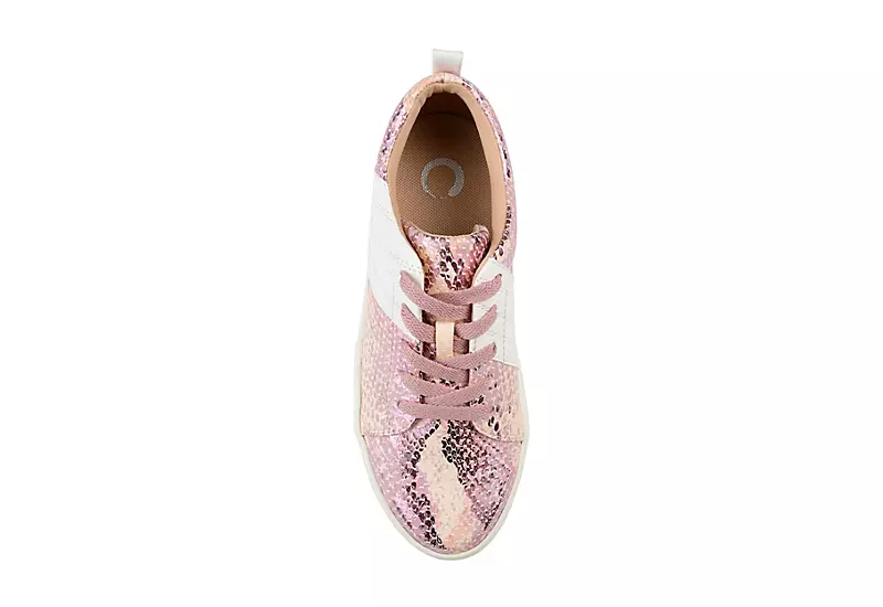 Journee Collection Womens Raaye Sneaker - Pink 6 Journee Collection Womens Raaye Sneaker - Pink - Image 6