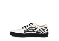 Journee Collection Womens Taschi Sneaker - Zebra -Comfy Steps Sales Store US 01 103198 03