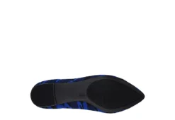 Journee Collection Womens Karise Flat - Blue -Comfy Steps Sales Store US 01 103245 06