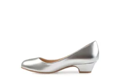Journee Collection Womens Saar Pump - Silver -Comfy Steps Sales Store US 01 103359 03