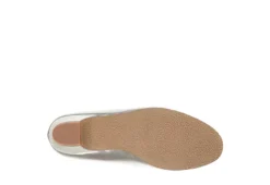 Journee Collection Womens Saar Pump - Silver -Comfy Steps Sales Store US 01 103359 06