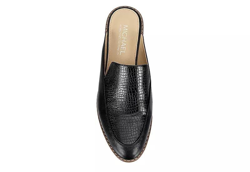 Michael By Michael Shannon Womens Chrisley Loafer - Black 6 Michael By Michael Shannon Womens Chrisley Loafer - Black - Image 6