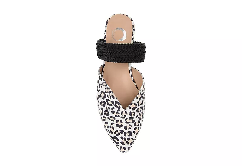 Journee Collection Womens Roxeene Flat - Leopard 6 Journee Collection Womens Roxeene Flat - Leopard - Image 6