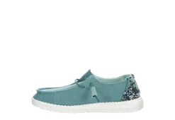 Heydude Womens Wendy Slip On Sneaker - Turquoise -Comfy Steps Sales Store US 01 103609 03