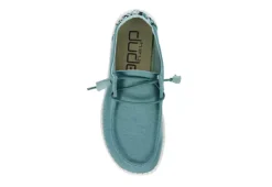 Heydude Womens Wendy Slip On Sneaker - Turquoise -Comfy Steps Sales Store US 01 103609 05