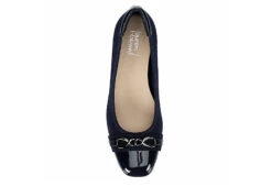 Lauren Blakwell Womens Kit Pump - Navy -Comfy Steps Sales Store US 01 103647 05