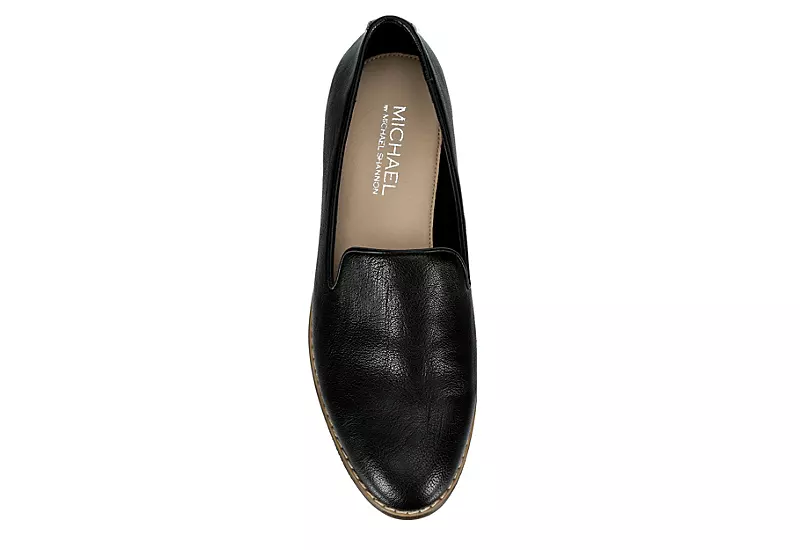 Michael By Michael Shannon Womens Sherrill Loafer - Black 6 Michael By Michael Shannon Womens Sherrill Loafer - Black - Image 6