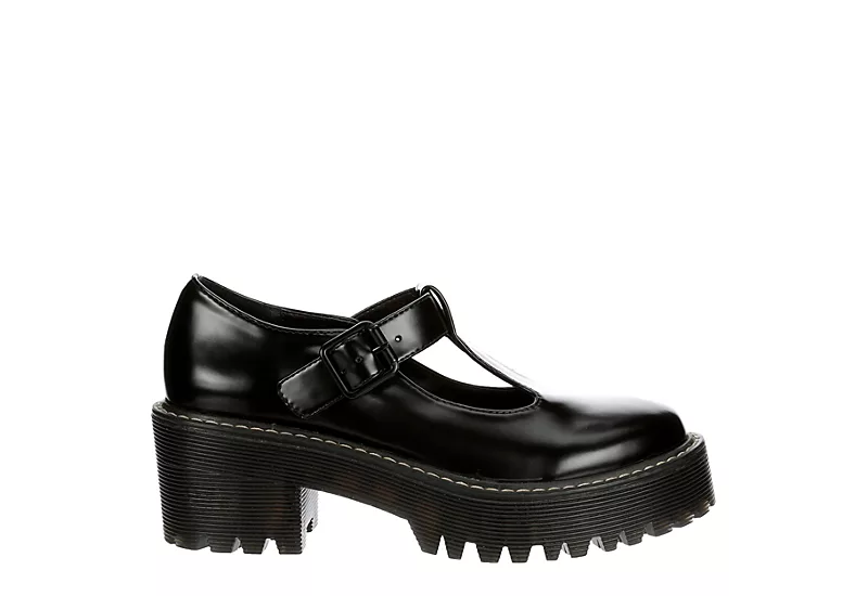 Madden Girl Womens Hollyy Loafer - Black 2 Madden Girl Womens Hollyy Loafer - Black - Image 2
