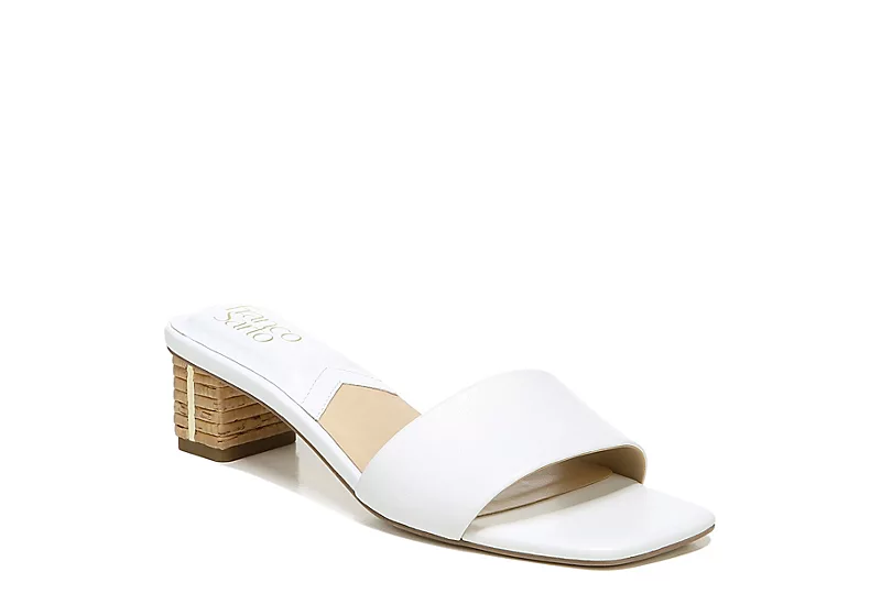 Franco Sarto Womens L-cruella Sandal - White 1 Franco Sarto Womens L-cruella Sandal - White