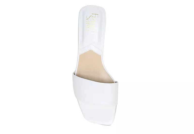 Franco Sarto Womens L-cruella Sandal - White 6 Franco Sarto Womens L-cruella Sandal - White - Image 6
