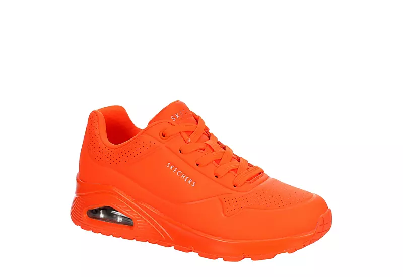 Skechers Womens Uno Sneaker - Orange 1 Skechers Womens Uno Sneaker - Orange