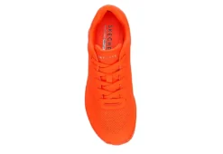 Skechers Womens Uno Sneaker - Orange 12 Skechers Womens Uno Sneaker - Orange -Comfy Steps Sales Store US 01 104527 05