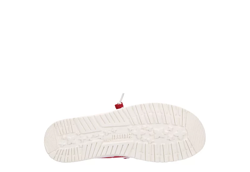 Heydude Womens Wendy Slip On Sneaker - Red 7 Heydude Womens Wendy Slip On Sneaker - Red - Image 7