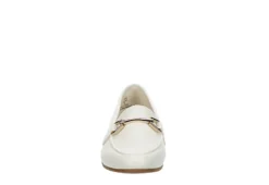 Michael By Michael Shannon Womens Silvana Loafer - White 9 Michael By Michael Shannon Womens Silvana Loafer - White -Comfy Steps Sales Store US 01 104946 02