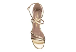 Chinese Laundry Womens Taryn Platform Sandal - Gold -Comfy Steps Sales Store US 01 104977 04