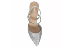 Lauren Blakwell Womens Bea Pump - Silver 12 Lauren Blakwell Womens Bea Pump - Silver -Comfy Steps Sales Store US 01 104993 05