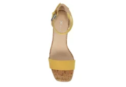 Xappeal Womens Amora Wedge Sandal - Yellow -Comfy Steps Sales Store US 01 105215 05