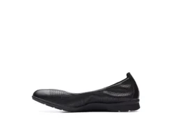 Clarks Womens Jeanette Ease Flat - Black 10 Clarks Womens Jeanette Ease Flat - Black -Comfy Steps Sales Store US 01 105283 03