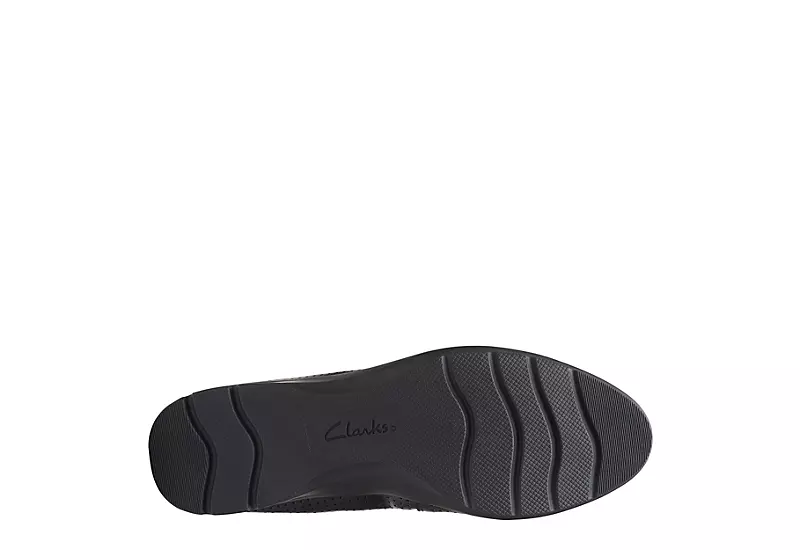 Clarks Womens Jeanette Ease Flat - Black 7 Clarks Womens Jeanette Ease Flat - Black - Image 7
