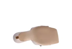 Marc Fisher Womens Dacorin Slide Sandal - Nude 11 Marc Fisher Womens Dacorin Slide Sandal - Nude -Comfy Steps Sales Store US 01 105363 04