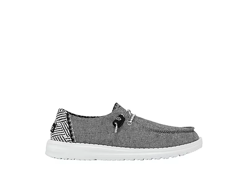 Heydude Womens Wendy Slip On Sneaker - Dark Grey 2 Heydude Womens Wendy Slip On Sneaker - Dark Grey - Image 2